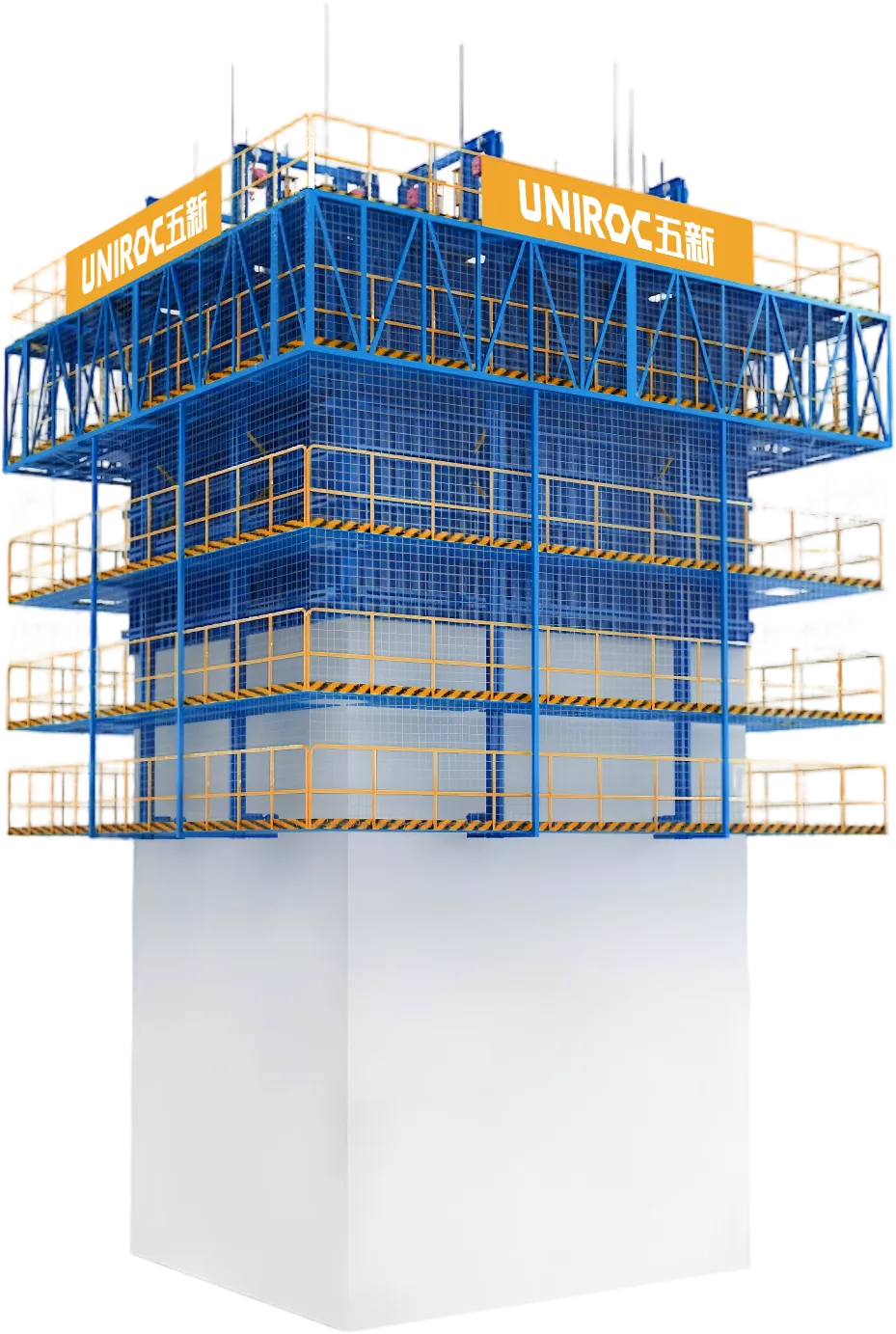 Self-Climbing Formwork System for High Piers