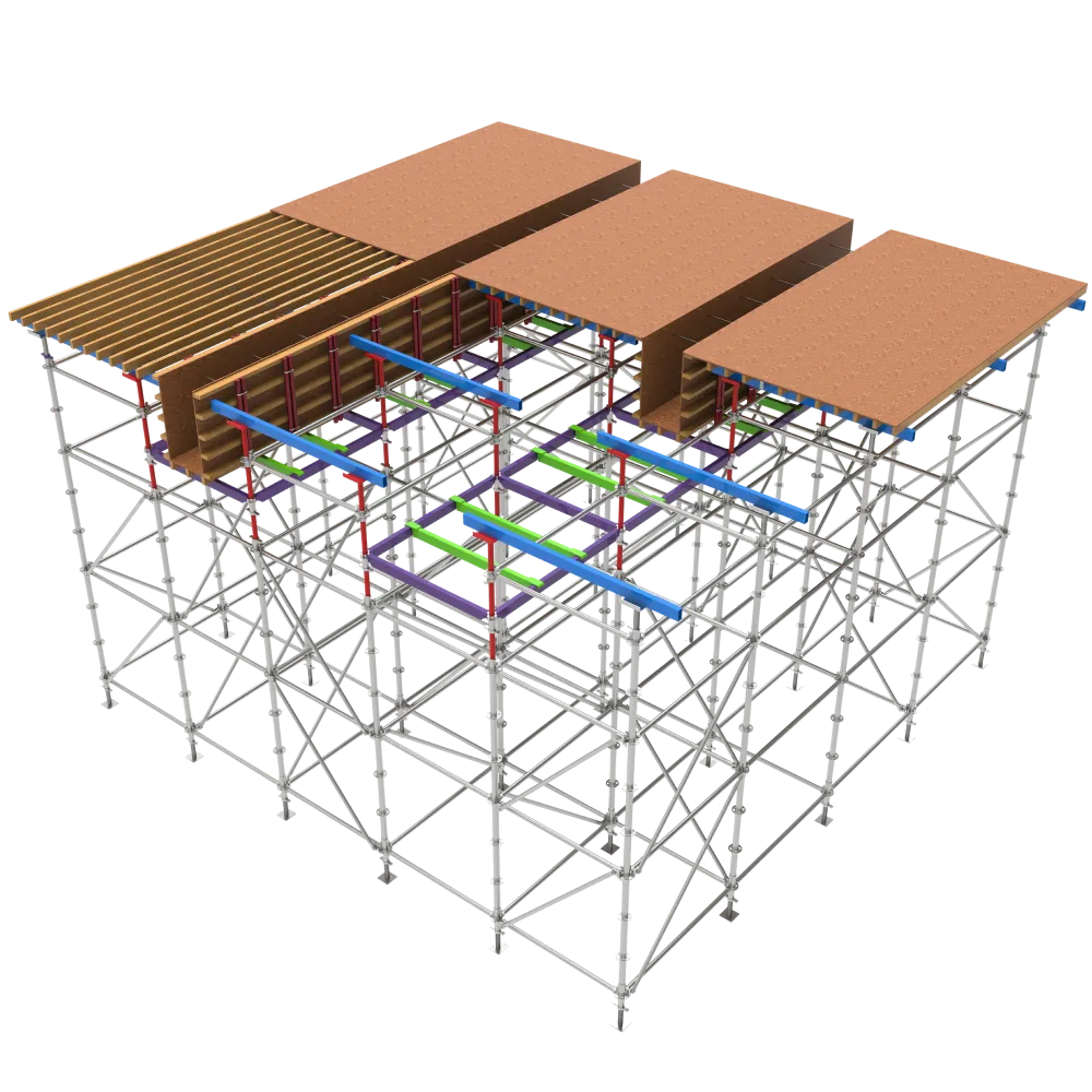 Rebated Beam Support System