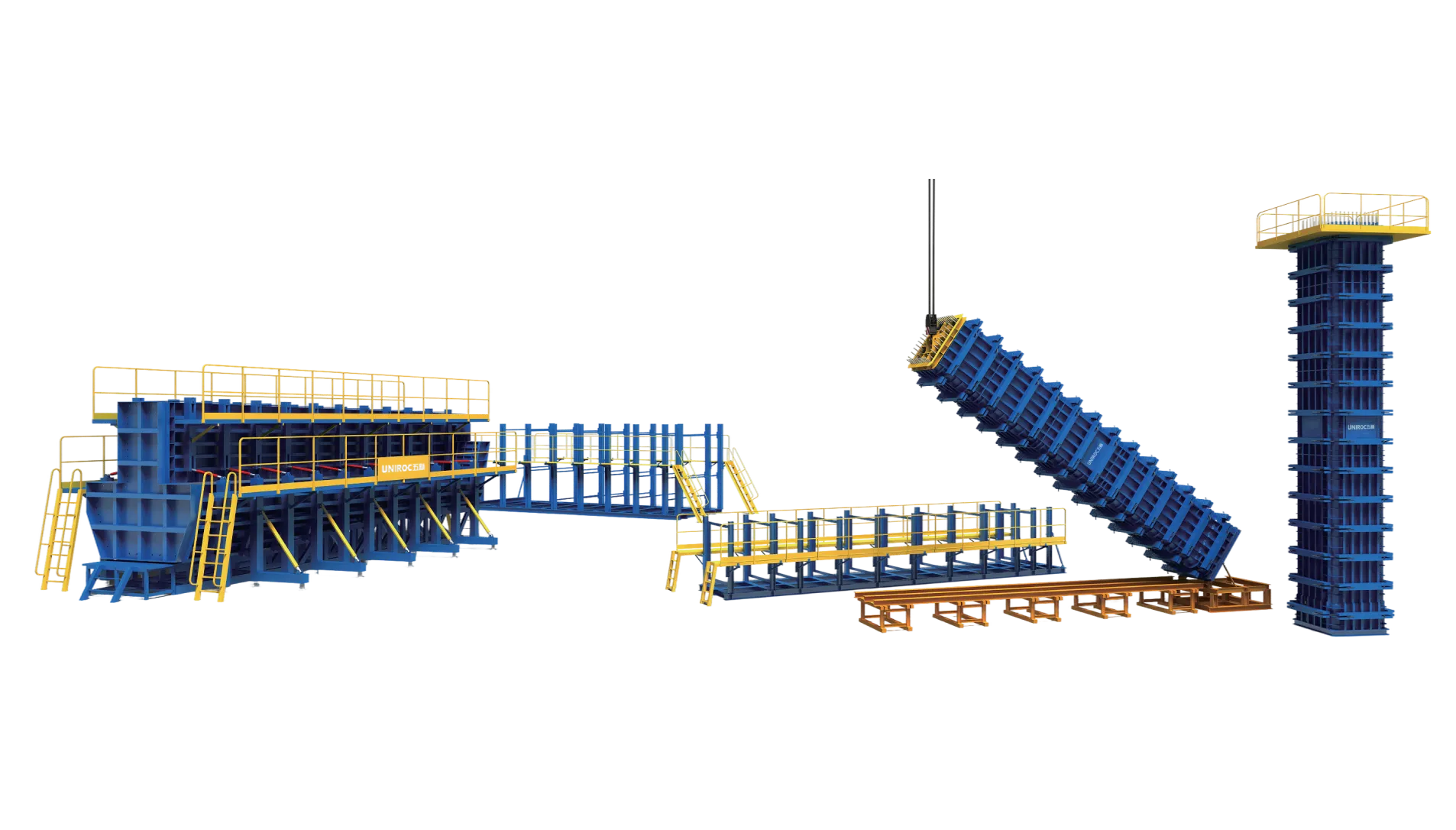 Precast Pier and Pier Cap Formwork
