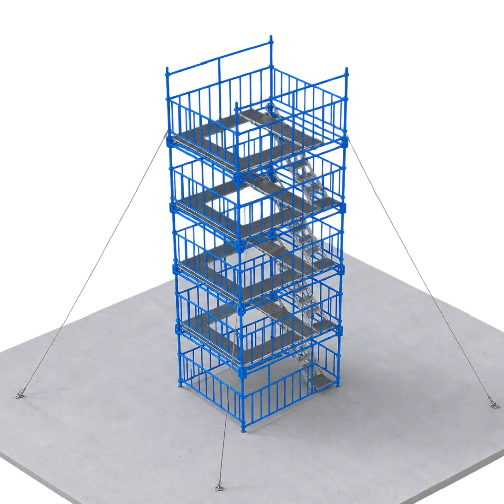 Column Construction Working Platform