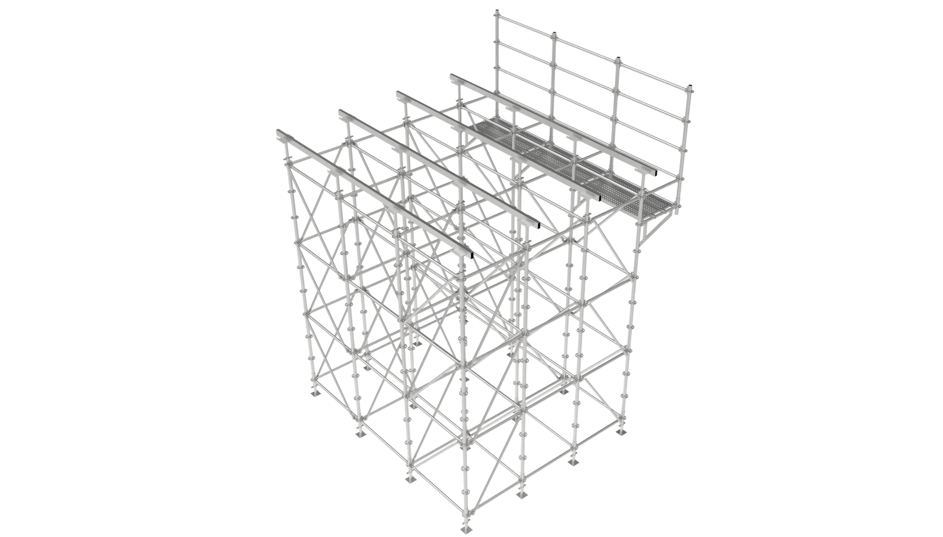 Ring-lock Scaffolding System