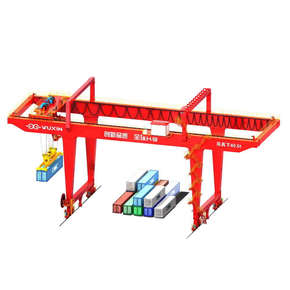 Rail-Mounted Container Gantry Crane (RMG)