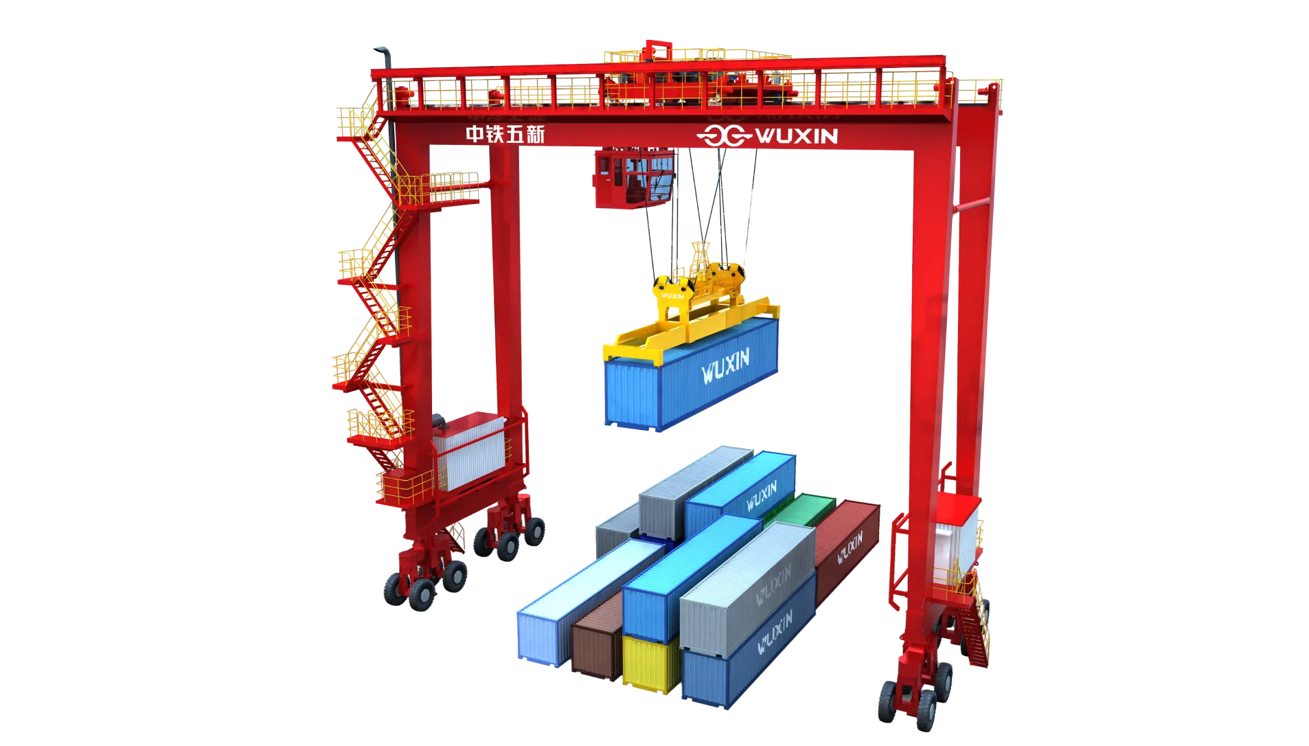 Rubber-Tired Container Gantry Crane (RTG)