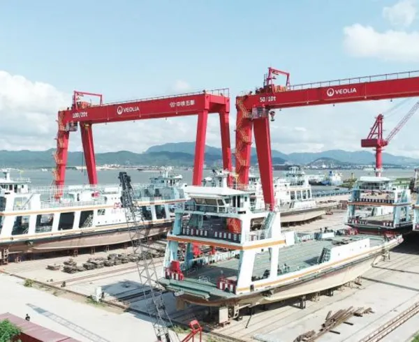 Guangdong Veolia Shipyard Crane Project